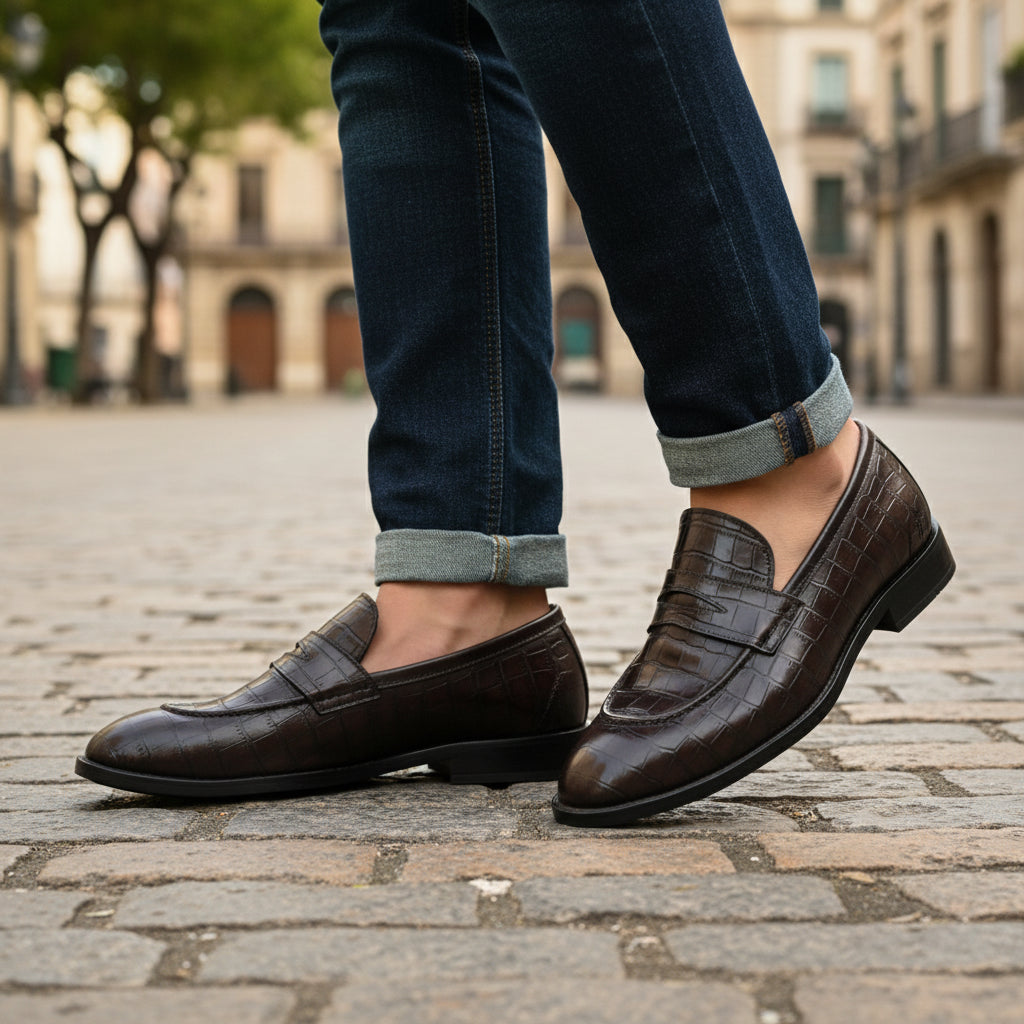 Exotic Embossed Shoes