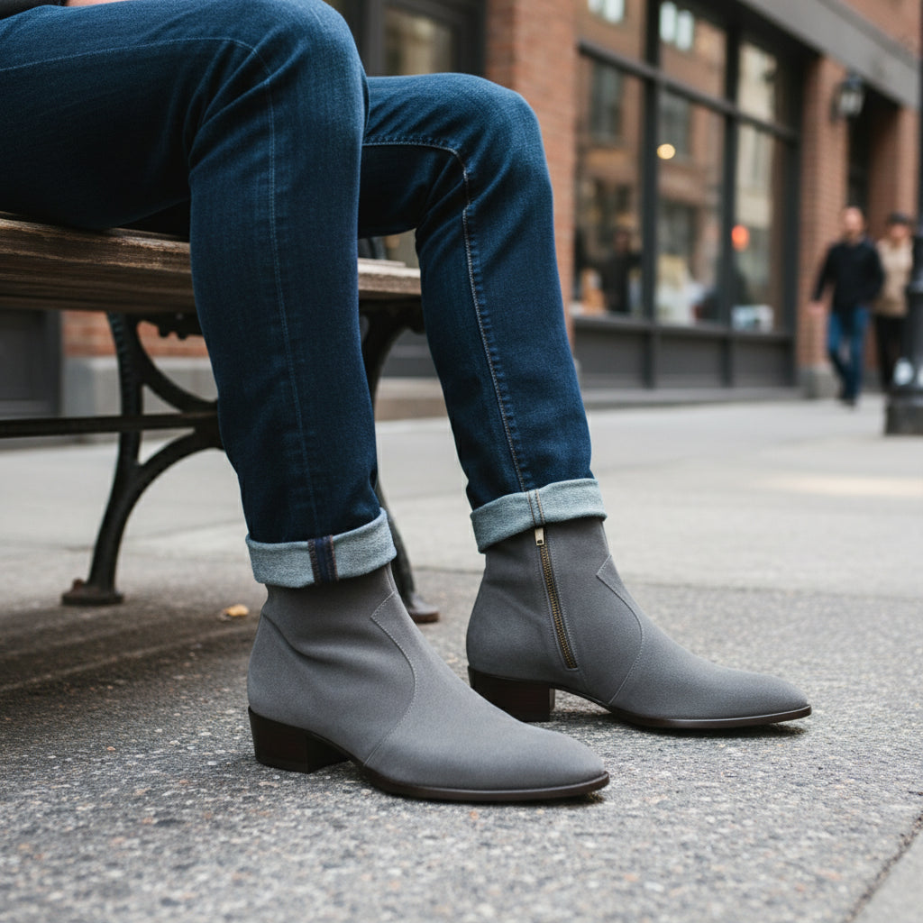 Suede Boots