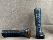New Handmade Mens Style Superb Leather Boots Long Men Boot Leather