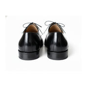 Handmade Mens Formal Shoes, Mens Fashion Black Dress Shoes, Mens Shoes - back-view