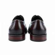 Men's Genuine Leather Formal Oxfords - back-view