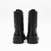 Men's Biker Leather Boots | Rider Boots - back-view