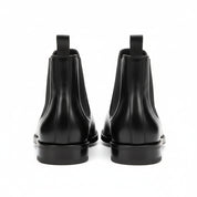 back-view - Men's Black Leather Chelsea Boots