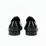 back-view - Men's Black Patent Leather Formal Dress Shoes