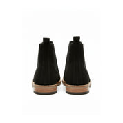 back-view - Men's Black Suede Chelsea Boots