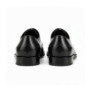 back-view - Men's Brown Leather Brogue Shoes