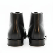back-view - Men's Brown Leather Chukka Ankle Boots