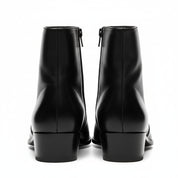 back-view - Men's Brown Leather Classic Boots