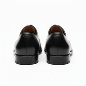 back-view - Men's Brown Leather Formal Dress Shoes