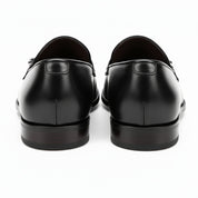 back-view - Men's Brown Leather Loafers