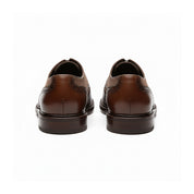 back-view - Men's Brown Leather Wingtip Brogues