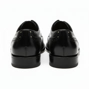 back-view - Men's Brown Leather Wingtip Brogues