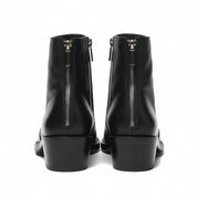back-view - Men's Brown Suede Chelsea Boots