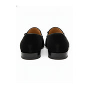 back-view - Men's Brown Suede Loafer Shoes
