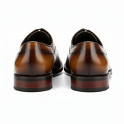 back-view - Men's Classic Brogue Leather Dress Shoes
