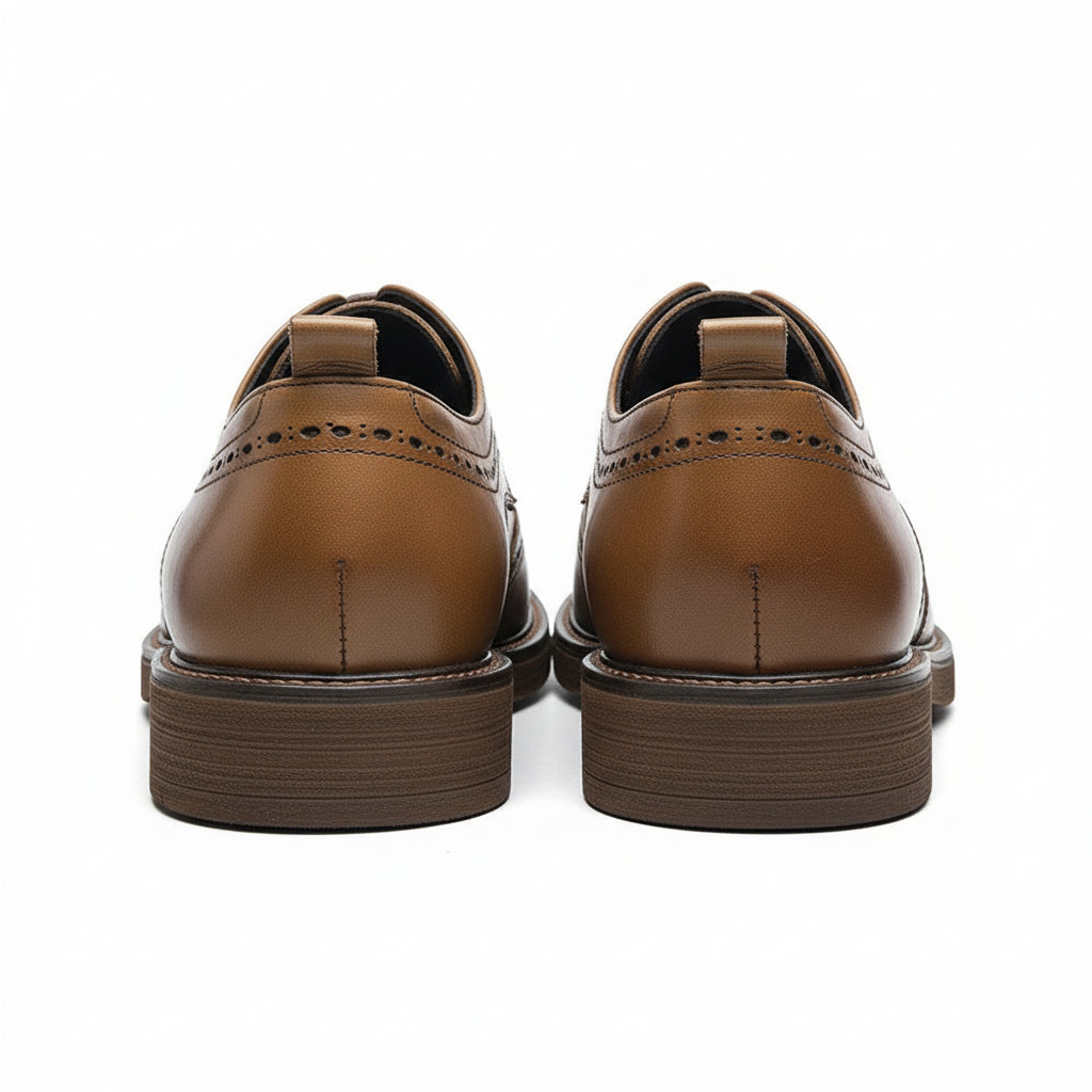back-view - Men's Classic Leather Formal Shoes