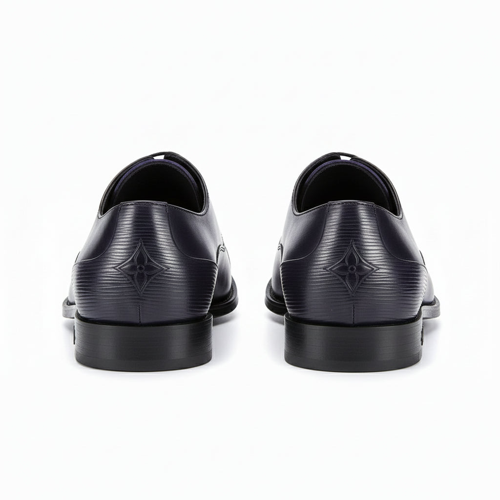 back-view - Men's Classic Oxford Leather Shoes