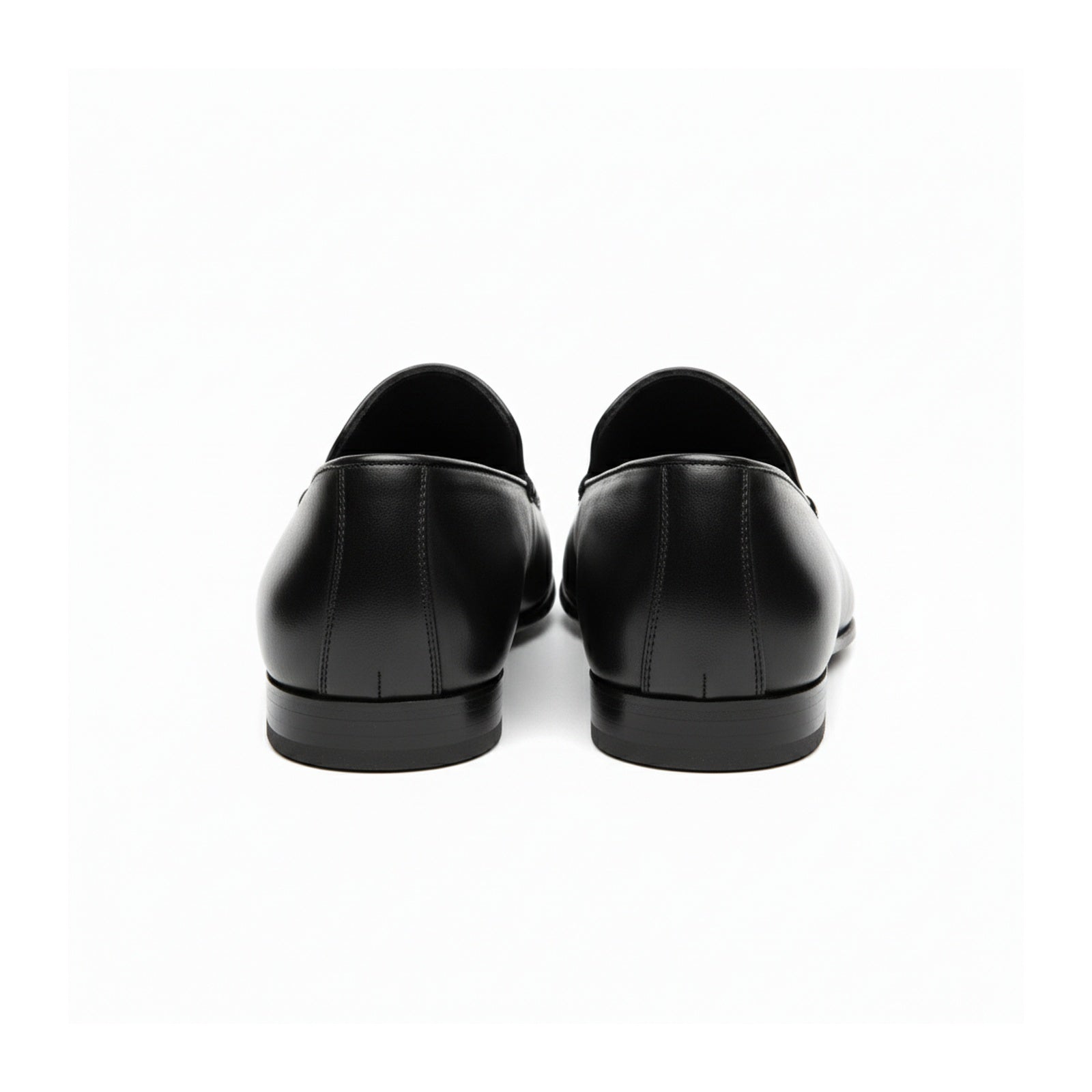 back-view - Men's Cow Leather Slip-On Loafers