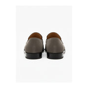 back-view - Men's Cow Leather Suede Penny Loafers