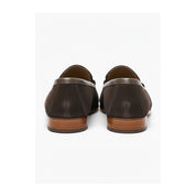 back-view - Men's Cow Leather Suede Tassel Moccasins