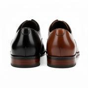 back-view - Men's Full Grain Leather Formal Dress Shoes