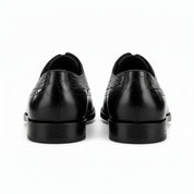 back-view - Men's Full Grain Leather Wingtip Formal Shoes