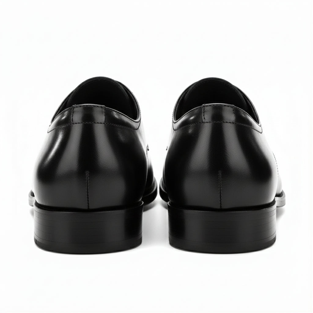 back-view - Men's Genuine Leather Formal Brogues