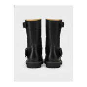back-view - Men's Oiled Leather Waterproof Zip-Up Boots