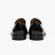 back-view - Men's Polished Cow Leather Oxford Dress Shoes
