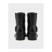 back-view - Men's Protective Leather Motorcycle Boots