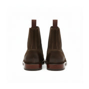 back-view - Men's Suede Chelsea Ankle Boots