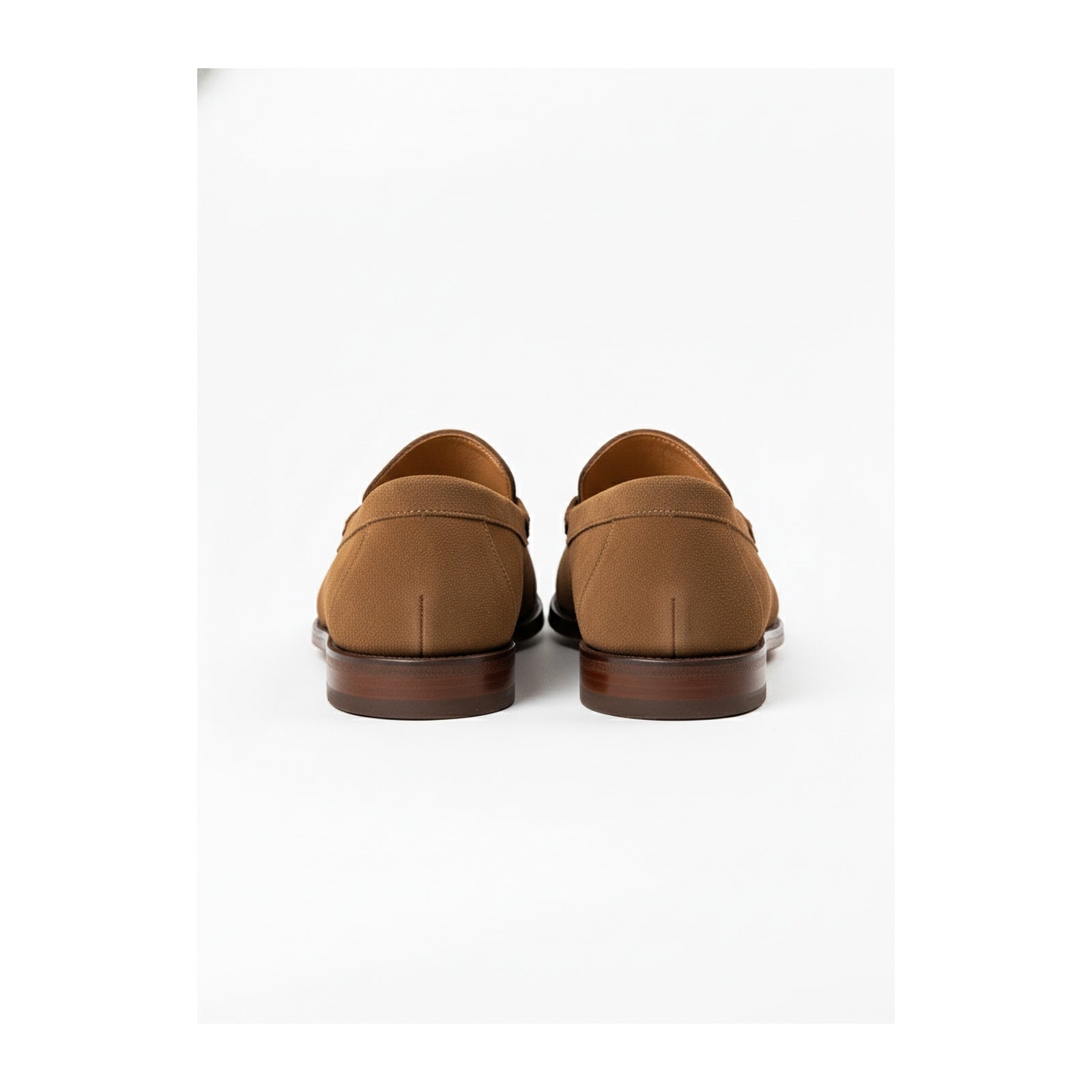 back-view - Men's Suede Tassel Loafers