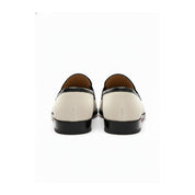 Men's Two-Tone Suede Loafers - back-view