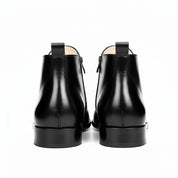 back-view - Men's Vintage Cow Leather Chelsea Boots