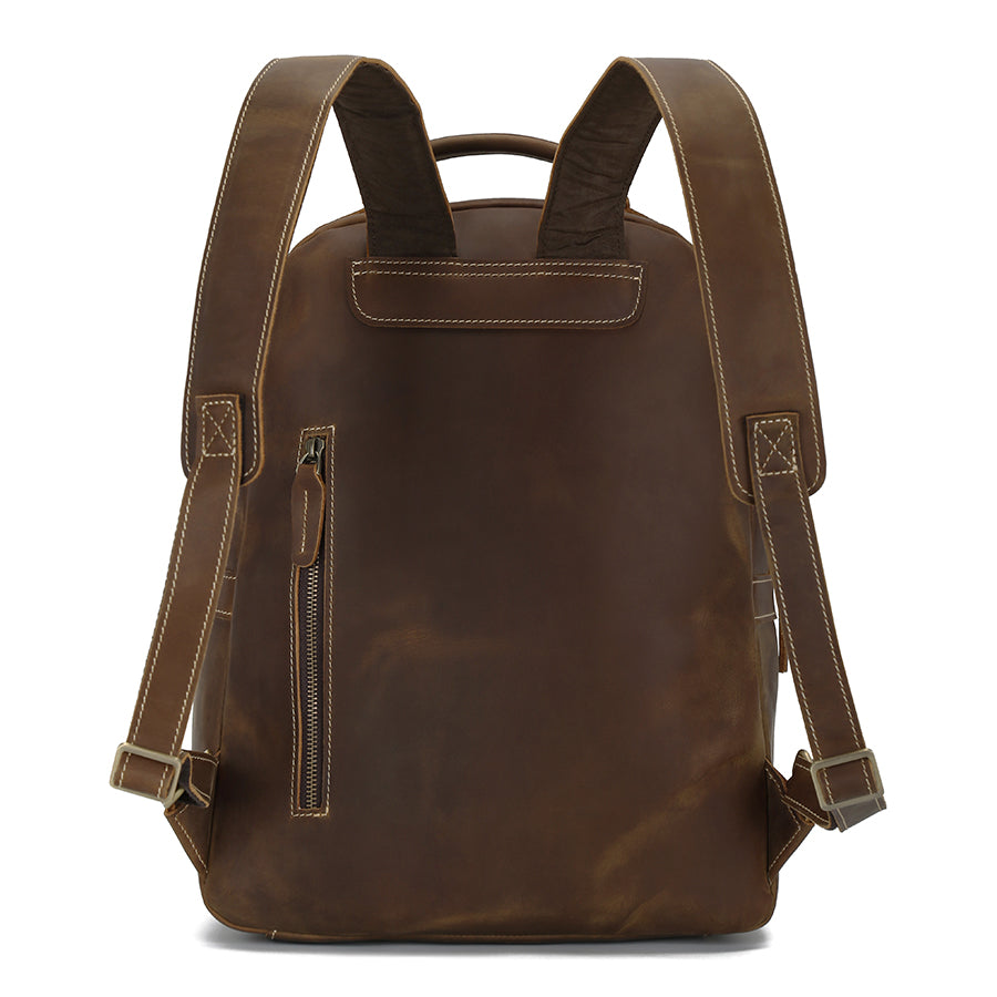 Classic Leather Backpack – Premium Design for Work, Travel and Everyday Use