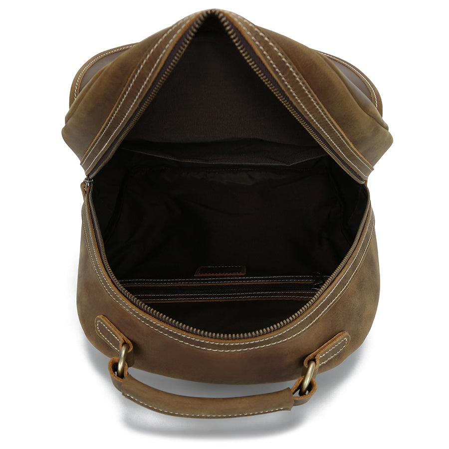 Classic Leather Backpack – Premium Design for Work, Travel and Everyday Use