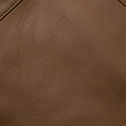 close-up-leather - Men's Cafe Racer Leather Jacket, Leather Biker Jacket, Motorcycle Leather Jacket, Men's Moto Jacket