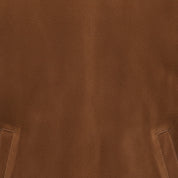 close-up-leather - Men's Handmade Brown Suede Biker Jacket