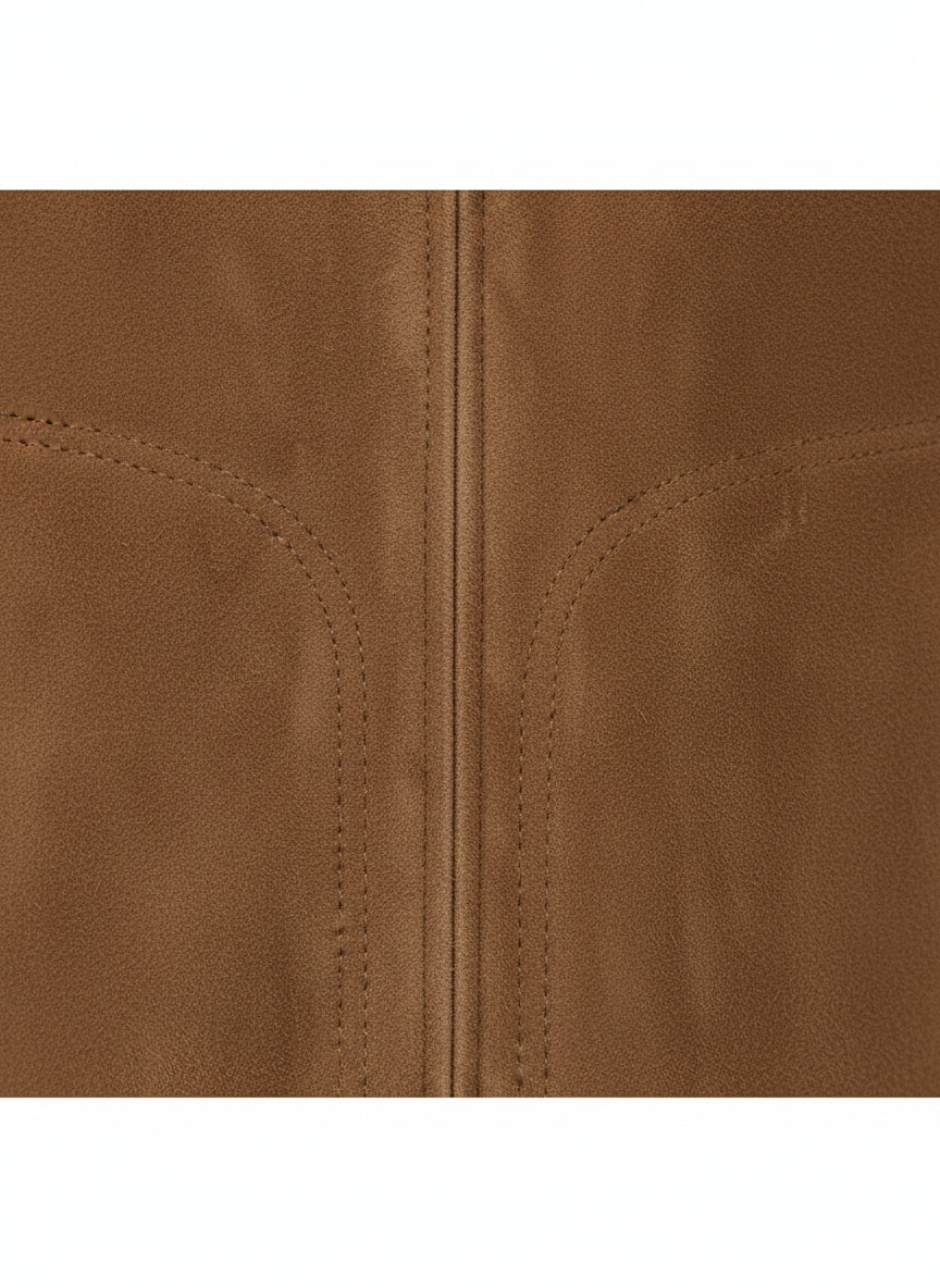 close-up-leather - Men's Racer Suede Jacket, Men's Suede Jacket, Racer Style Jacket, Lightweight Suede Jacket