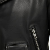 close-up-leather - Women Black Leather moto Jacket, Womens Fashion black leather belted Jacket