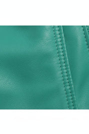 close-up-leather - Women's Biker Leather Jacket, Moto Jacket, Leather Motorcycle Jacket, Women's Moto Jacket