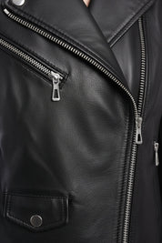 close-up-leather - Women's Moto Leather Jacket, Biker Jacket, Modern Motorcycle Jacket, Tailored Leather Jacket