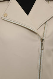 close-up-leather - Women's Moto Leather Jacket, Women's Motorcycle Jacket, Women's Biker Jacket, Women's Leather Jacket