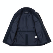 close-up-lining - Men's Field Jacket, Suede Field Jacket, Utility Jacket, Men's Casual Jacket