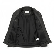 close-up-lining - Men's Shirt Jacket, Men's Casual Jacket, Imitation Suede Jacket, Minimalist Jacket