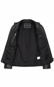 close-up-lining - Women's Moto Leather Jacket, Women's Motorcycle Jacket, Women's Biker Jacket, Women's Leather Jacket