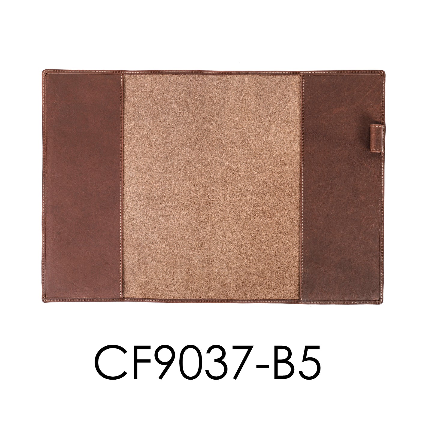 Elegant Leather Notebook cover with Pen Loop