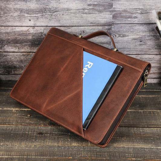 Foldable Leather Laptop Folio Case for MacBook Pro 14.2 M1