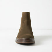 front-view - Men's Handmade Suede Ankle Boots