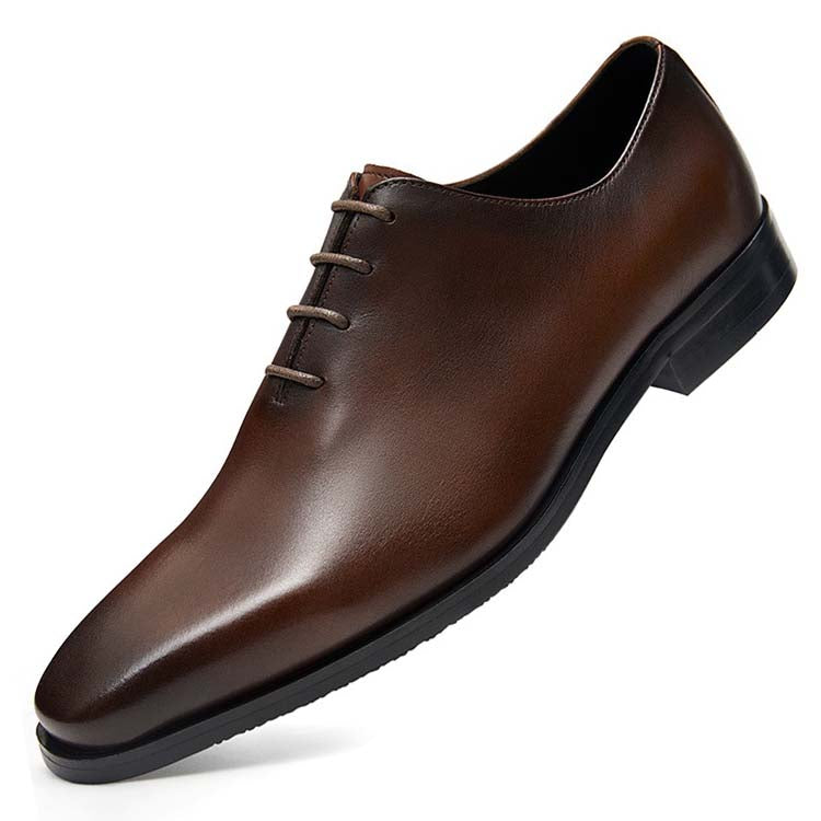 Handcrafted Men Geniune Leather Oxford Dress Shoes